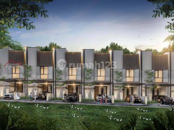 Rumah Ala Villa 2,5 Lantai Rooftop Harga Murah Free Biaya2 Limo Depok