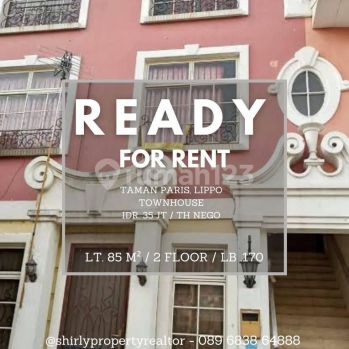 Rumah Bagus Murah di Taman Paris 2 lantai dekat pintu tol