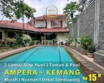 Rumah Siap Huni Di Ampera Kemang, Murah, Nyaman Dekat Simatupang