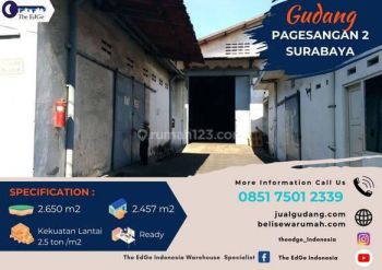 Disewakan Gudang Raya Pagesangan 2 Sidoarjo The Edge