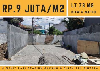Tanah Kavling Murah Siap Bangun Bintara Dkt Pondok Kelapa Cakung