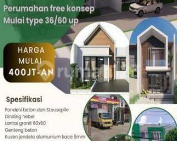 Rumah Cluster Minimalis Modern Green Living Di Cipageran Cimahi
