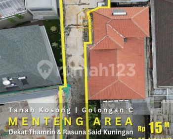 Tanah Menteng Area, Gol C, Dekat Thamrin Rasuna Said Kuningan