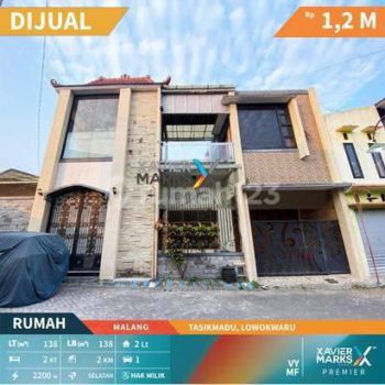 Lu1528 Dijual Cepat Rumah Mewah di Tasikmadu Lowokwaru Malang