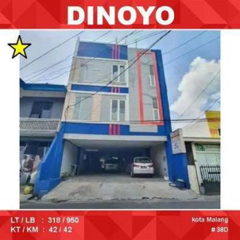 Rumah Kost Luas 318 Kamar 42 di Tlogomas UNISMA Dinoyo Malang _ 38D