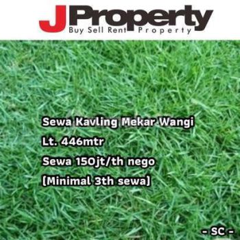 Sewa Kavling Mekar Wangi Lokasi Strategis