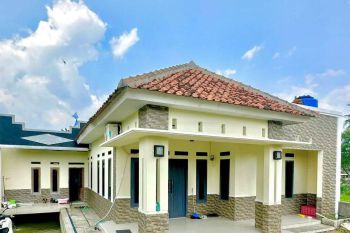 Rumah dengan view pesawahan & gunung