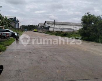 Tanah industri di jual di kawasan industri pasar Kemis. Stanah padat siap 40 20
