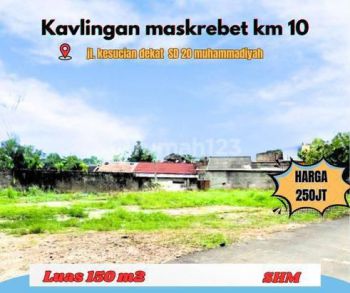 Tanah Murah Km 10 Jalan Kesucian Dekat Tirta Soekarno Hatta