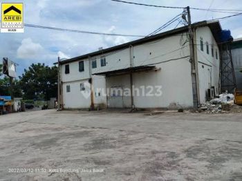 Dikontrakan Gudang Luas Harga Murah Jalan Utama Soekarno Hatta Bandung