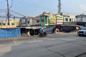 JUAL TANAH & BANGUNAN LOKASI STRATEGIS DEPAN PASAR CILEUNGSI