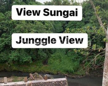 Tanah View Sungai Dan Junggle Dekat Pantai Kedungu