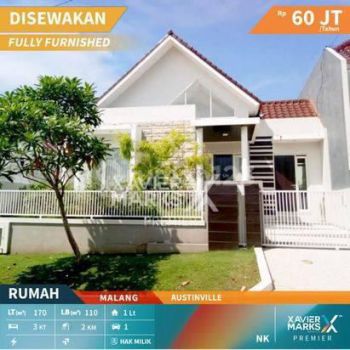 Lu1541 Disewakan Rumah Furnish Siap Huni di Austinville Dieng