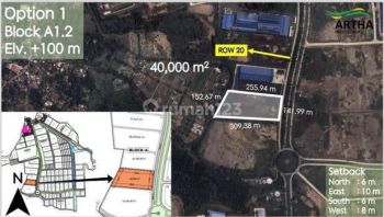 Dijual Tanah Industri Karawang Barat Jawa Barat