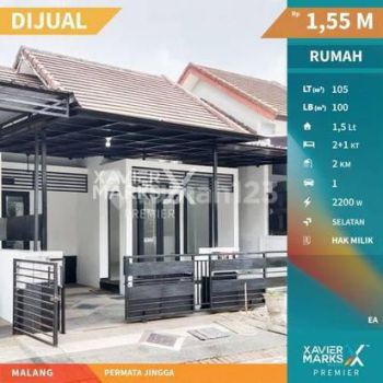 Rumah Siap Huni Bagus dan Sangat Terawat Selangkah dari Suhat di Permata Jingga
