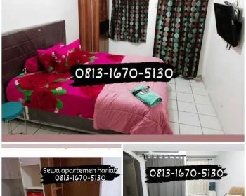 sewa apartemen harian dan transit bebas gunung putri square wanaherang