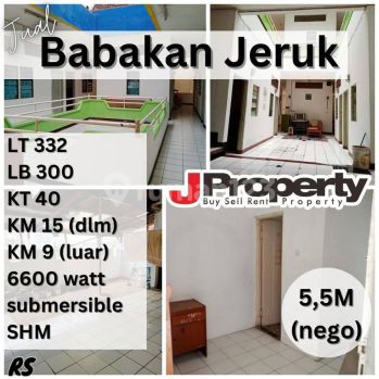 jual rumah kost babakan jeruk/ surya sumantri bandung