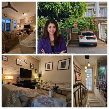 Rumah Cantik semi furnised Lokasi Terbaik dan siap huni.