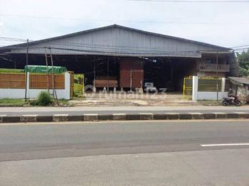 Gudang di Raya Parung, Kemang , Bogor Luas 8.600m2