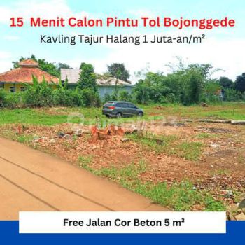 Tanah Harga Promo 1 Jt An M2 Dekat Stasiun Citayam