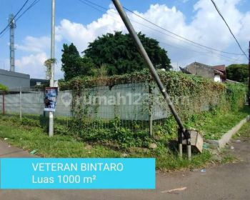 Tanah Siap Bangun di Veteran Bintaro