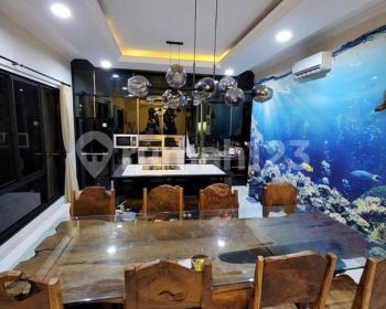 Rumah mewah di Golf Island Maple 3 Lantai Full Furnish 12.8M nego