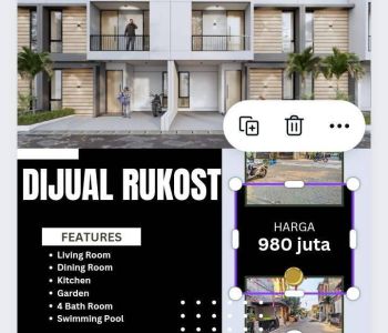 Sale Rumah Kosan: rumah kos modern