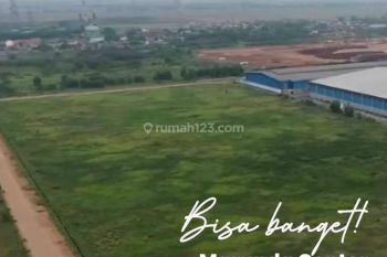Tanah di Marunda center 10000 m² cocok Pool Container dekat Pelabuhan Marunda