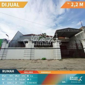 Rumah Bagus Terawat Di Second Road Raya Karanglo Malang