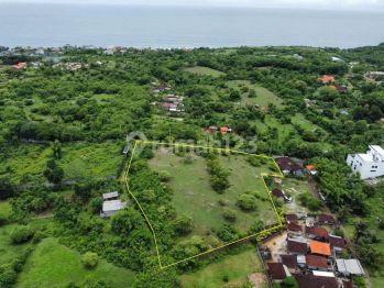 Tanah di Kutuh Ungasan , View Laut , Lingkungan Sudah Mulai Ramai