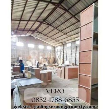 Dijual 1 Gudang Workshop Bs Utk Pabrik Luas 602m2 Legok Kemuning