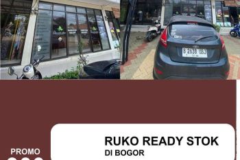 RUKO 2 LANTAI DI BOGOR LOKASI PINGGIR JALAN