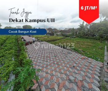 Tanah Dijual Jogja Dekat Kampus Uii Shm, Siap Ajb