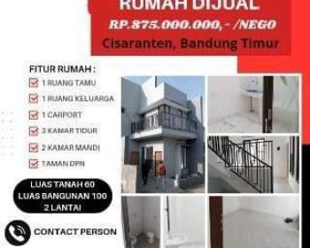 Dijual RumahSHM Ready Stock di Arcamanik