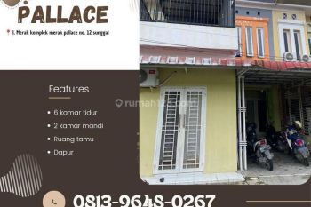 Rumah 2 lantai dengan banyak kamar, cocok juga buat kos kosan☺