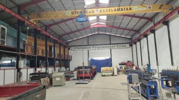 Pabrik Baja Ringan 1.200m Lokasi Strategis di Bekasi Timur