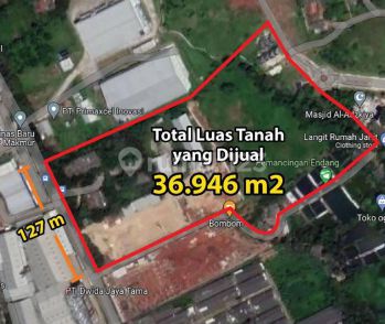 Tanah Super Strategis di Kawasan Pabrik Gunung Sindur Bogor