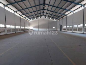 Pabrik/ Gudang Siap Pakai, Dekat Tol dan Bandara