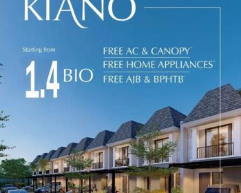 Tipe KIANO Graha Raya Rumah KPR Dp 0%