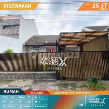Rumah Minimalis 2 KT di Jl. Ikan2, Selangkah dari Suhat Malang