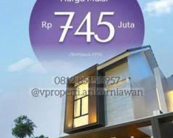 Rumah 2lt harga 900JTan terbaru dr citra garden serpong ELAIA