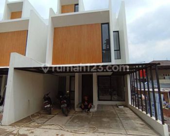 Jual rumah baru berkonsep modern dalam Cluster di Bintara