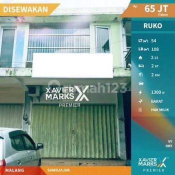 Ruko Strategis Dekat Superindo di Sawojajar Malang