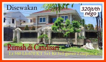 Sewa Rumah MEWAH DEKAT AKPOL,FURNISH, Lingkungan Elit