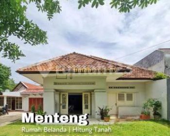 Dijual Rumah Lama Zaman Belanda Hitung Tanah Harga Murah