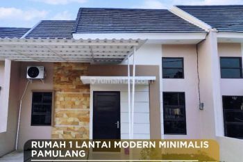 Rumah Minimalis Siap Huni 1 Lantai di Pamulang Tangerang Selatan.