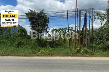 Tanah pinggir jalan besar. Jalan Padat Karya. Sangat strategis sangat cocok apa