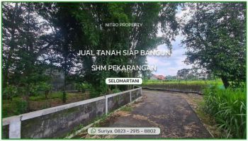 Jual Tanah Strategis Dekat Pasar Salakan Siap AJB