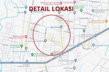 Dekat Toll Purwomartani Jogja, Tanah Tepi Aspal SHM Siap Ajb