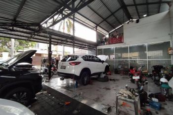 For Rent Ruang Usaha Cocok Untuk Bengkel Atau Showroom di Renon